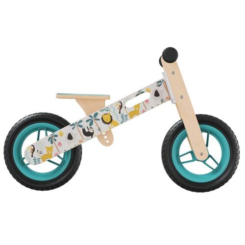 Løbecykel til børn print blå