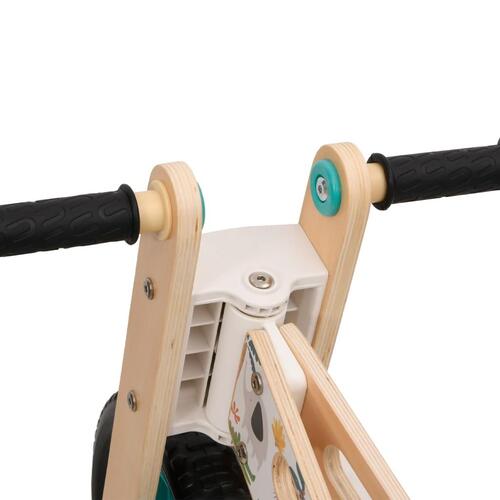 Løbecykel til børn print blå