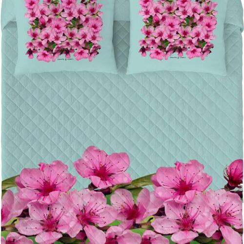 Sengetæppe (vattæppe) Flor Almendro Devota & Lomba UK super king size seng (270 x 260 cm)