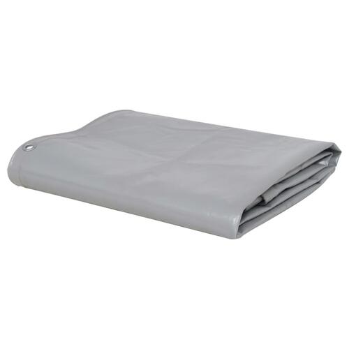 Presenning 650 g/m² 1,5 x 10 m grå