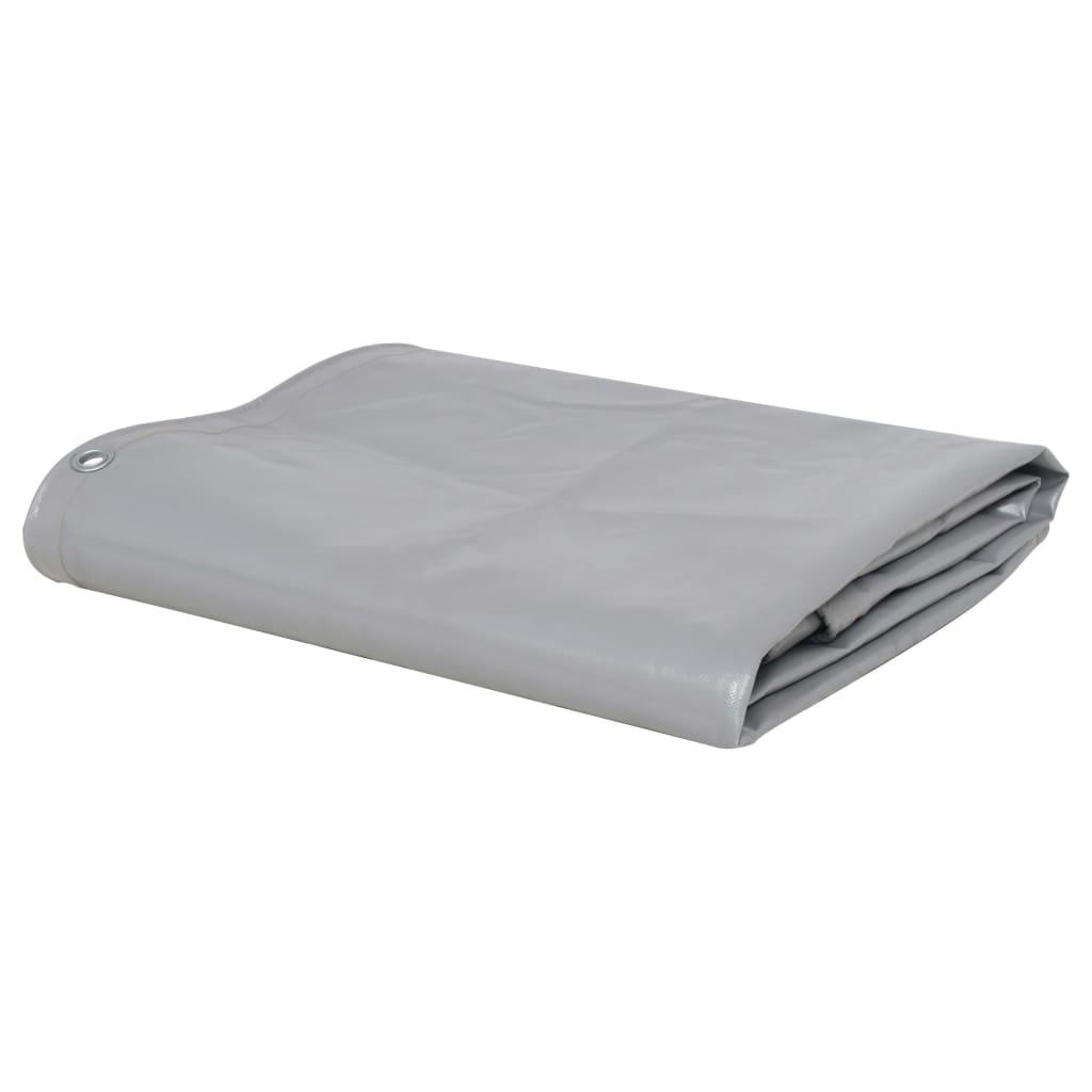 Presenning 650 g/m² 1,5 x 10 m grå