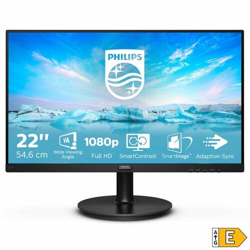 Skærm Philips 221V8A/00 21,5" LED VA Flicker free 75 Hz 50-60 Hz