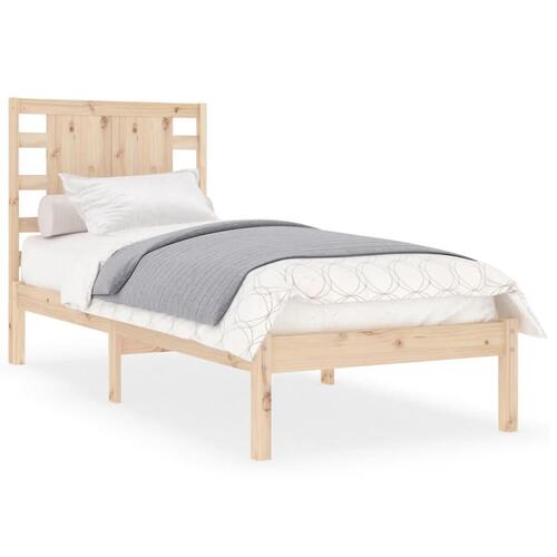 Sengeramme 75x190 cm massivt træ