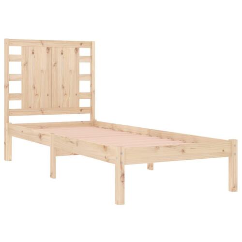 Sengeramme 75x190 cm massivt træ