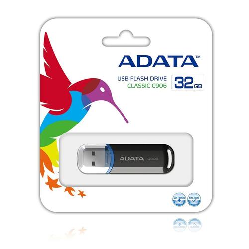 USB-stik Adata C906 Sort 32 GB