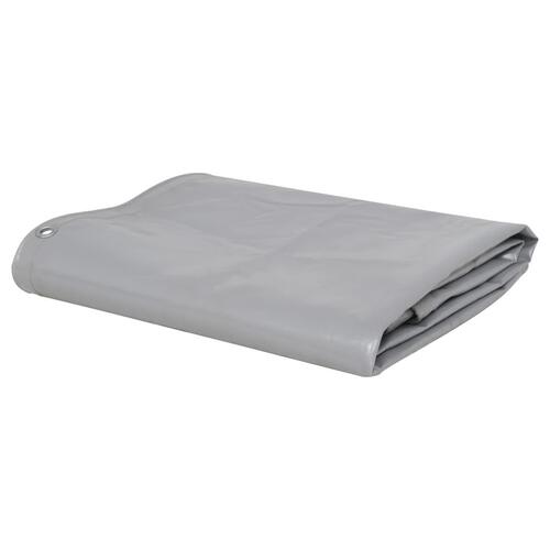 Presenning 650 g/m² 2,5 x 3,5 m grå