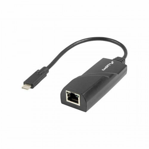 Lanberg USB-C til RJ45 netværksadapter NC-1000-02 - Sort