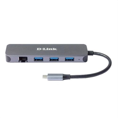 USB Hub D-Link DUB-2334 Grå