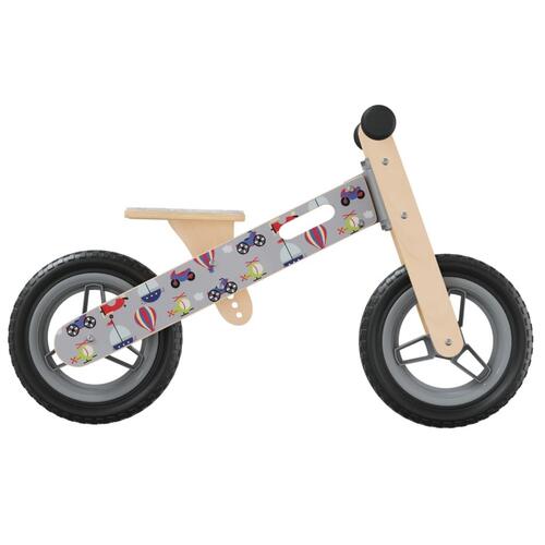 Løbecykel til børn print grå