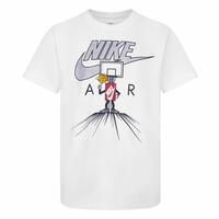 Børne Kortærmet T-shirt Nike Icons Of Play Hvid 3 år