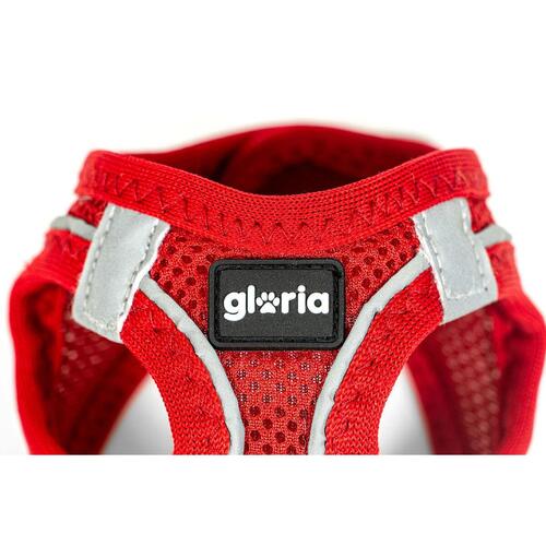 Hundesele Gloria Trek Star 29,4-32,6 cm 41,4-43 cm Rød S