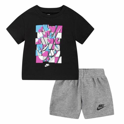 Sportstøj til Baby Nike Nsw Add Ft Sort Grå 18 måneder