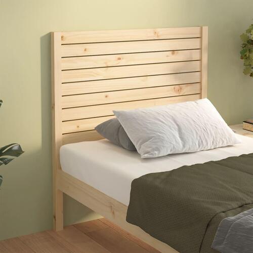 Sengegærde 81x4x100 cm massivt fyrretræ