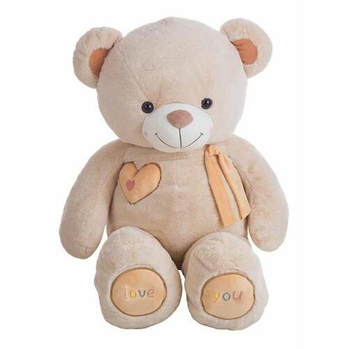 Bamse Valentin Beige Bjørn 140 cm