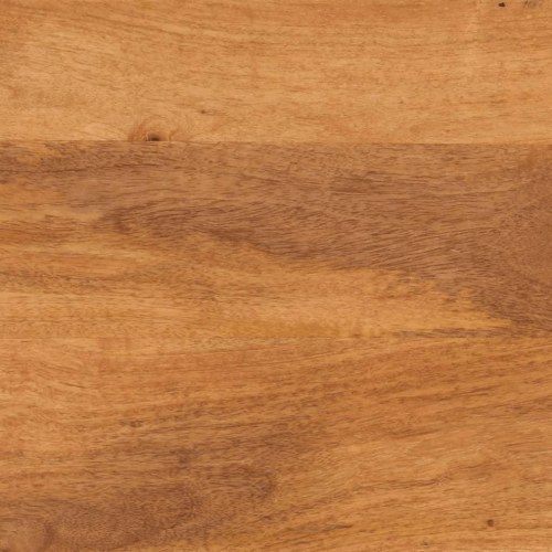 Tv-bord 100x33,5x46 cm massivt mangotræ brun og sort