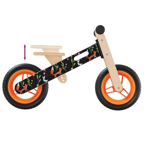 Løbecykel til børn print orange