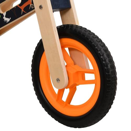 Løbecykel til børn print orange