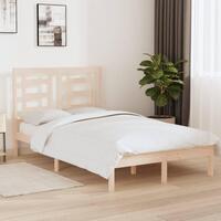 Sengeramme 120x200 cm massivt fyrretræ