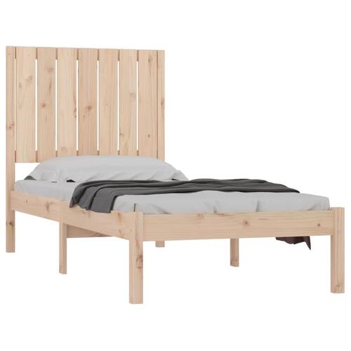 Sengeramme 75x190 cm massivt træ