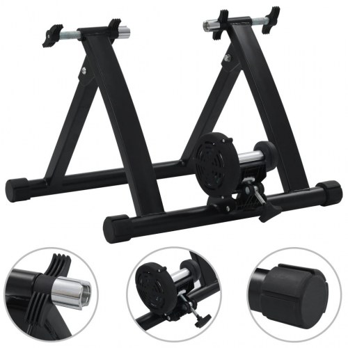 Rulletræner 26"-28" stål sort