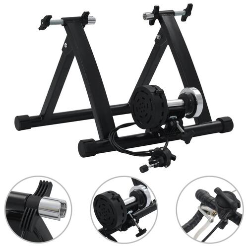 Rulletræner 26"-28" stål sort