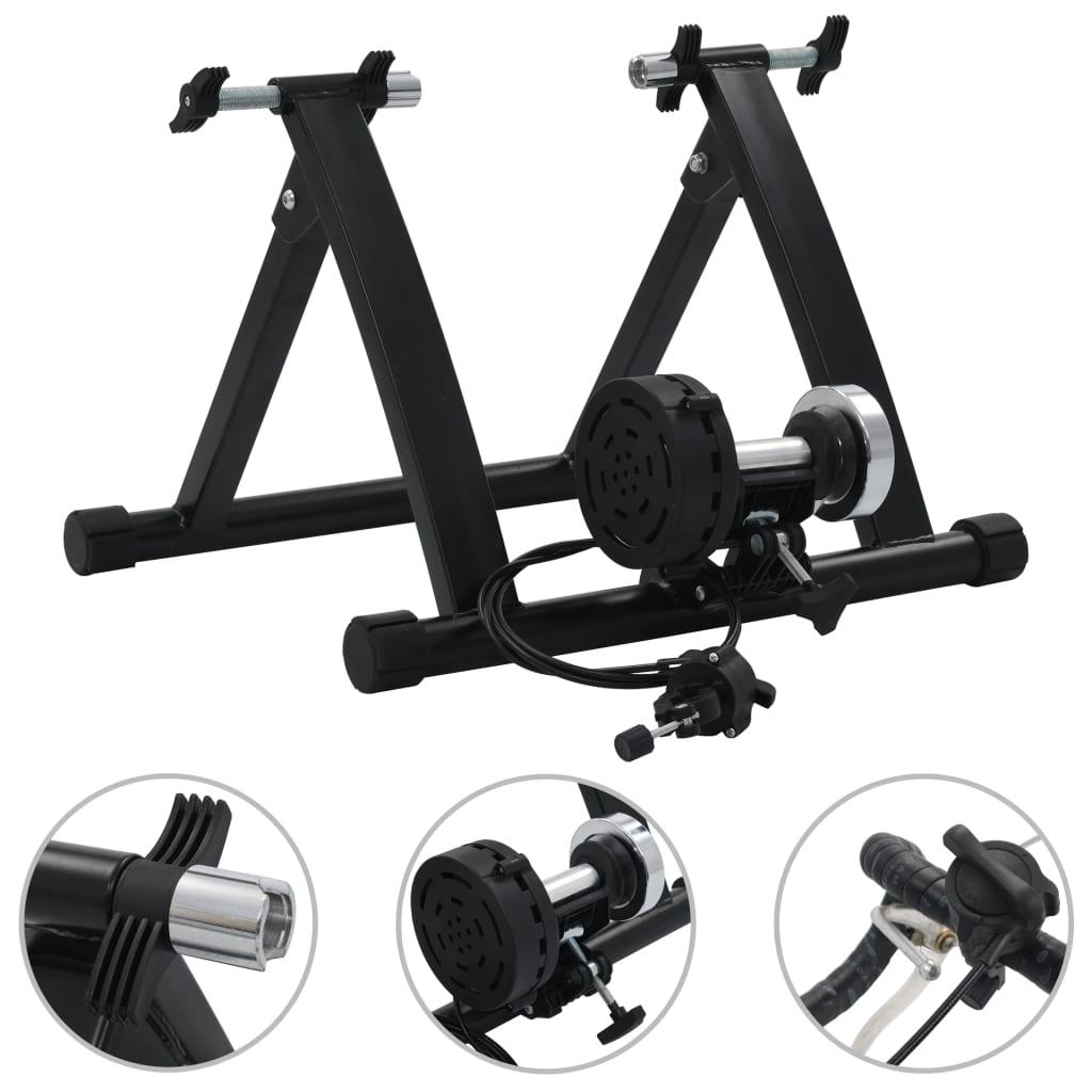 Rulletræner 26"-28" stål sort
