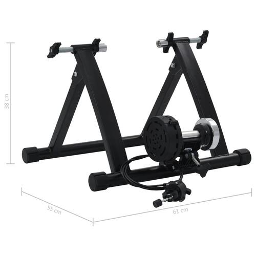 Rulletræner 26"-28" stål sort