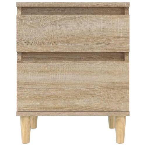 Sengebord 40x35x50 cm sonoma-eg