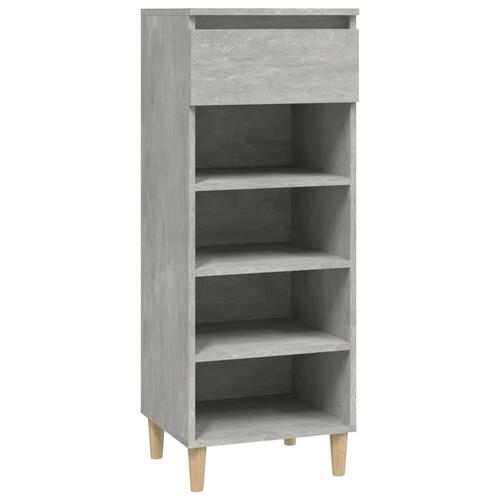 Skoreol 40x36x105 cm konstrueret træ betongrå