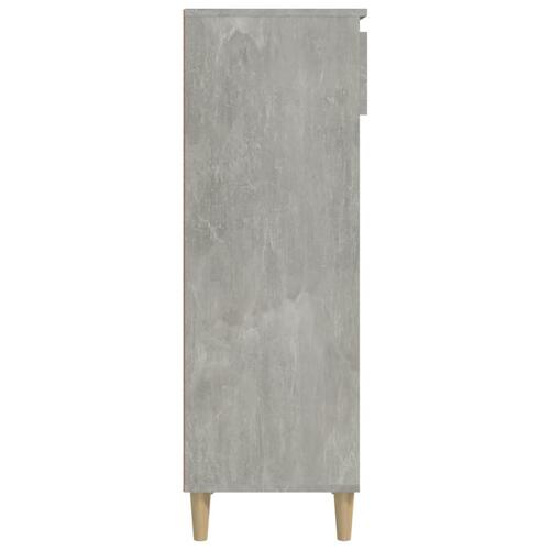 Skoreol 40x36x105 cm konstrueret træ betongrå