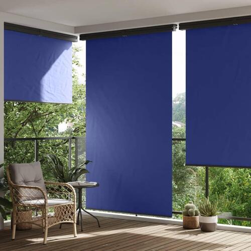 Sidemarkise til altan 145x250 cm blå