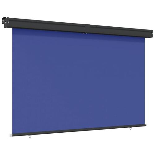 Sidemarkise til altan 145x250 cm blå