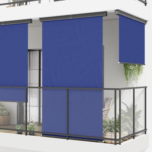Sidemarkise til altan 145x250 cm blå