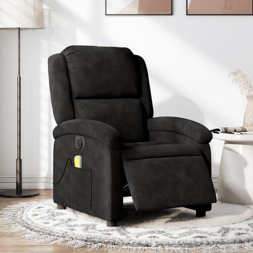 Massagestol velour sort