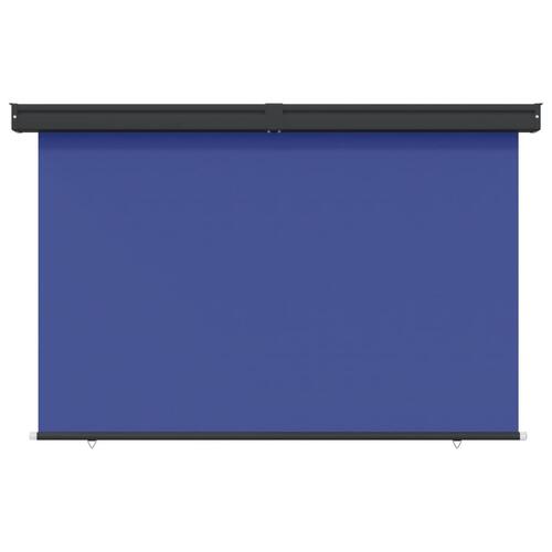 Sidemarkise til altan 145x250 cm blå
