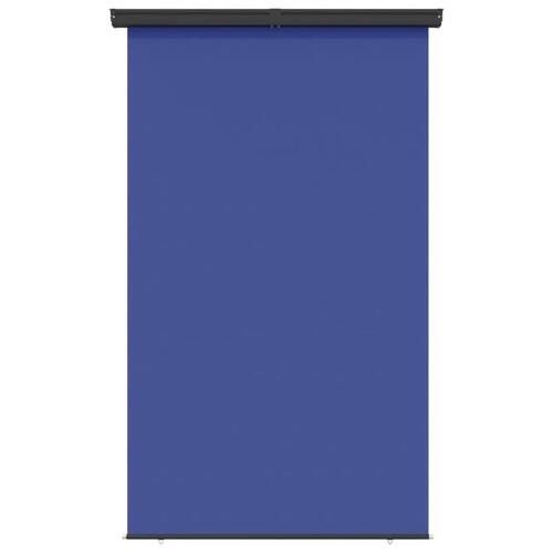 Sidemarkise til altan 145x250 cm blå