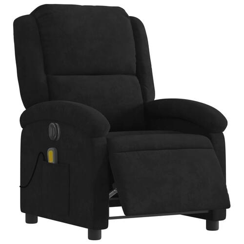Massagestol velour sort