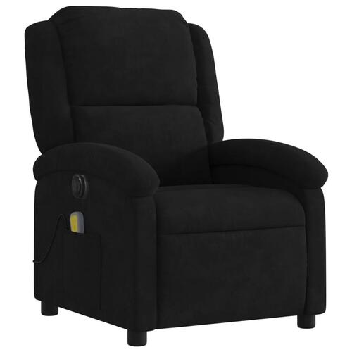 Massagestol velour sort