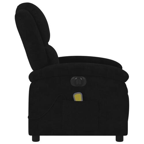 Massagestol velour sort