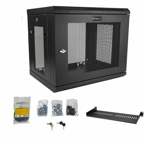 Vægmonteret rack kabinet Startech RK9WALM