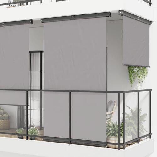 Sidemarkise til altan 145x250 cm grå