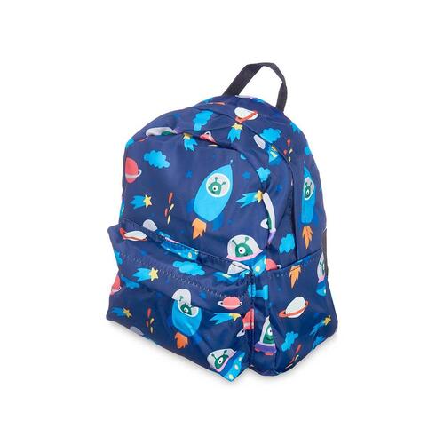Skoletaske Rumskib Multifarvet 28 x 12 x 22 cm (12 enheder)