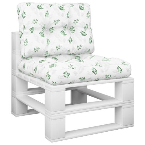 Pallehynder 2 stk. stof bladmønster