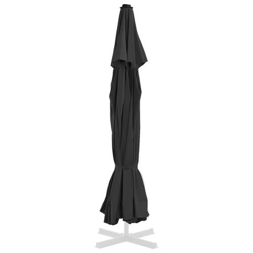 Udskiftningsdug til parasol 500 cm sort