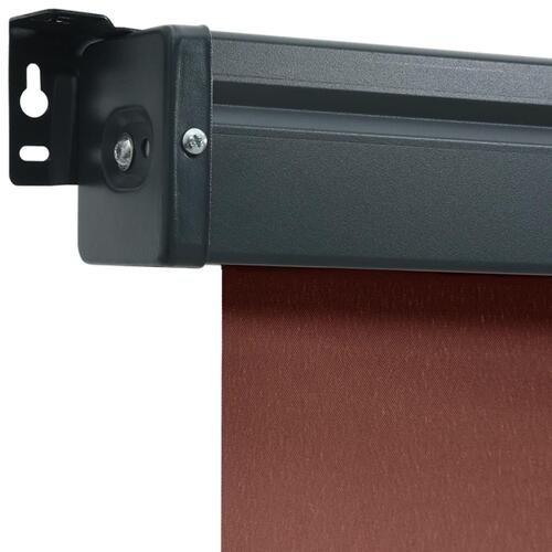 Sidemarkise til altan 145x250 cm brun