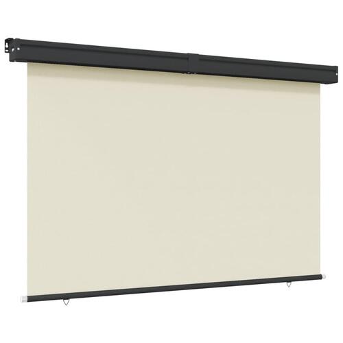 Sidemarkise til altan 175x250 cm cremefarvet