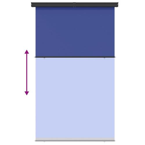 Sidemarkise til altan 175x250 cm blå