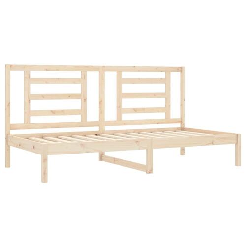 Daybed 80x200 cm massivt fyrretræ