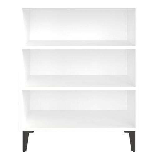 Skænk 57x35x70 cm konstrueret træ hvid