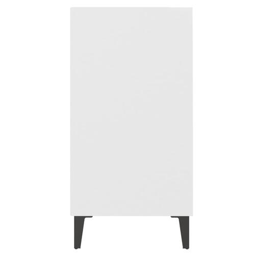 Skænk 57x35x70 cm konstrueret træ hvid